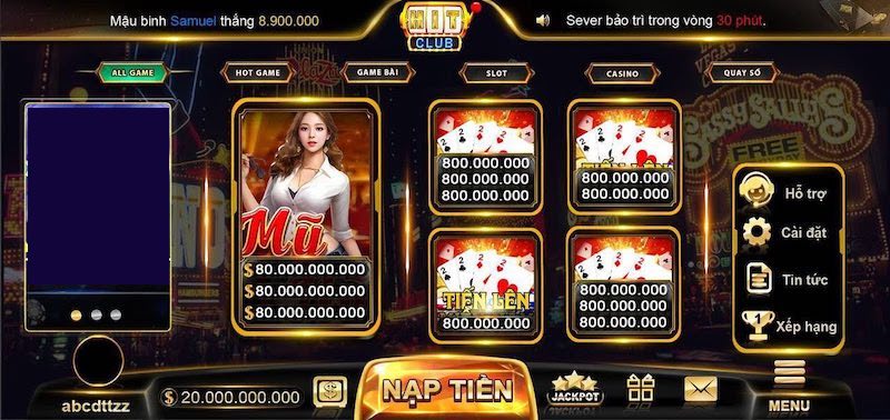 Hitclub: Game bài đổi thưởng nạp rút nhanh số 1 2 Một số trò chơi hấp dẫn tại Hitclub được yêu thích nhất