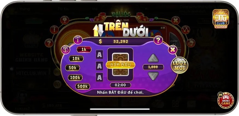 Hitclub: Game bài đổi thưởng nạp rút nhanh số 1 4 Mini game đỉnh cao