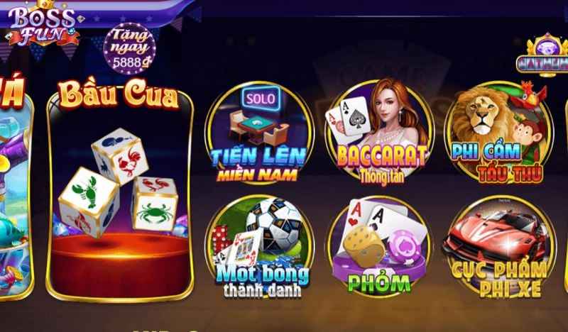 BossFun: Game bài đổi thưởng uy tín đẳng cấp ông chủ 2 Ưu điểm nổi bật khi tham gia chơi cá cược tại BossFun