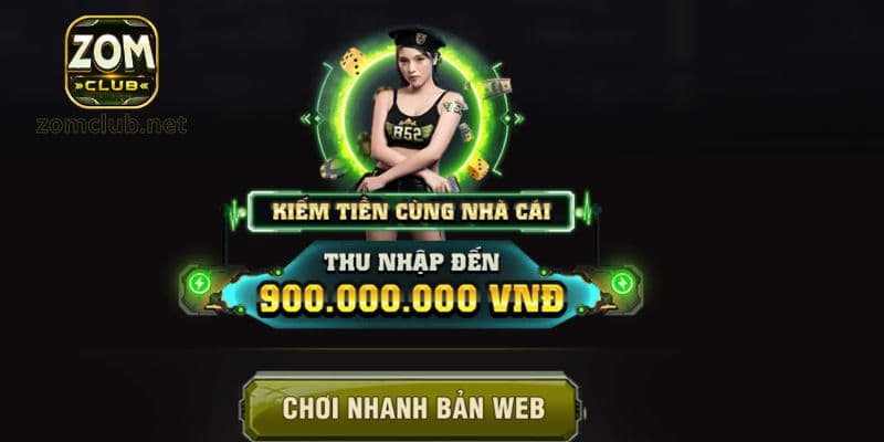 ZomClub: Game bài đổi thưởng giải trí vui chơi cho gen Z 5 Sảnh slot game cá cược cực cuốn